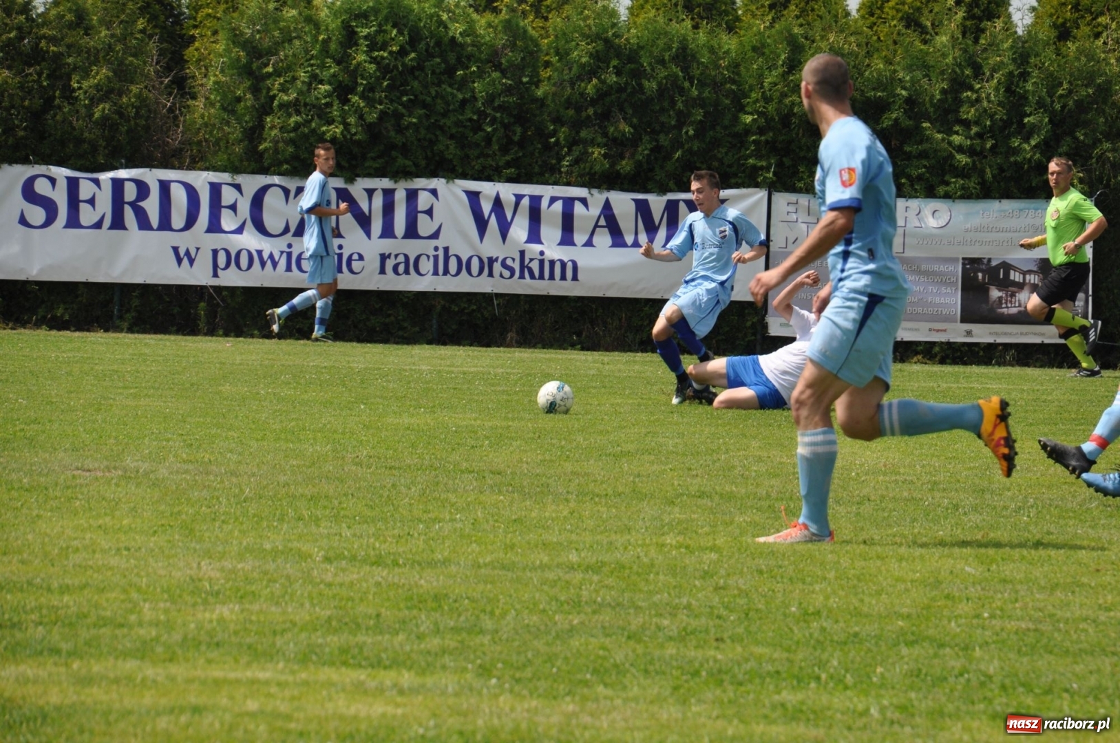 Zdjęcie w galerii na portalu naszraciborz.pl: Turniej Piłki Nożnej o Puchar Prezydenta Miasta na 110 lat LKS 07 Markowice. Gośćmi Piechniczek i Kostka wiadomości z regionu