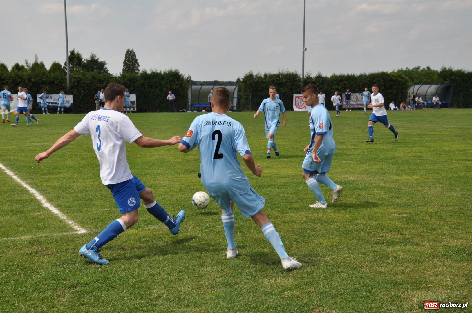 Zdjęcie w galerii na portalu naszraciborz.pl: Turniej Piłki Nożnej o Puchar Prezydenta Miasta na 110 lat LKS 07 Markowice. Gośćmi Piechniczek i Kostka wiadomości z regionu