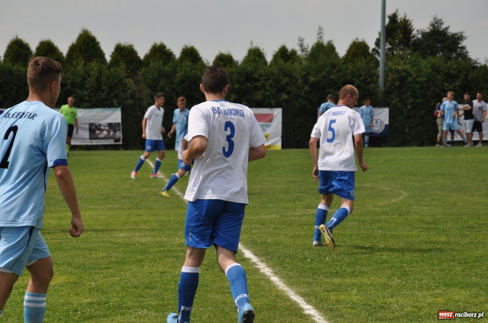Zdjęcie w galerii na portalu naszraciborz.pl: Turniej Piłki Nożnej o Puchar Prezydenta Miasta na 110 lat LKS 07 Markowice. Gośćmi Piechniczek i Kostka wiadomości z regionu