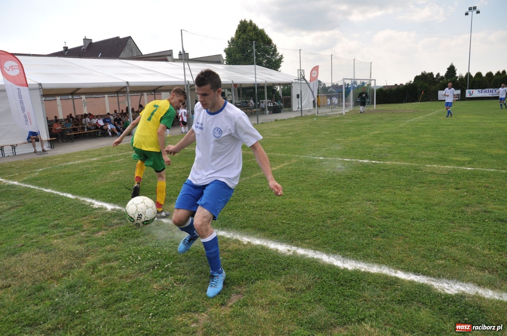 Zdjęcie w galerii na portalu naszraciborz.pl: Turniej Piłki Nożnej o Puchar Prezydenta Miasta na 110 lat LKS 07 Markowice. Gośćmi Piechniczek i Kostka wiadomości z regionu