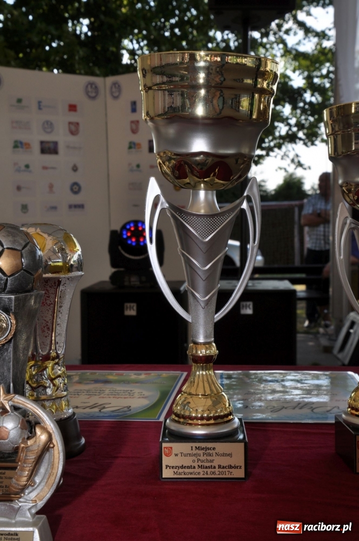 Zdjęcie w galerii na portalu naszraciborz.pl: Turniej Piłki Nożnej o Puchar Prezydenta Miasta na 110 lat LKS 07 Markowice. Gośćmi Piechniczek i Kostka wiadomości z regionu