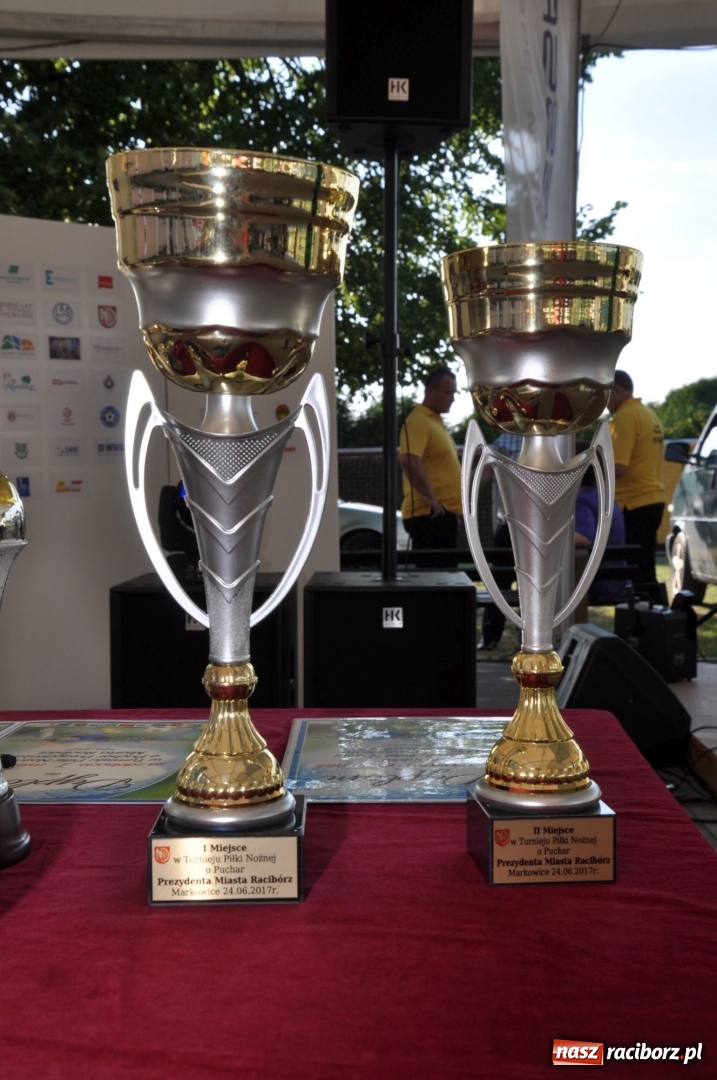 Zdjęcie w galerii na portalu naszraciborz.pl: Turniej Piłki Nożnej o Puchar Prezydenta Miasta na 110 lat LKS 07 Markowice. Gośćmi Piechniczek i Kostka wiadomości z regionu