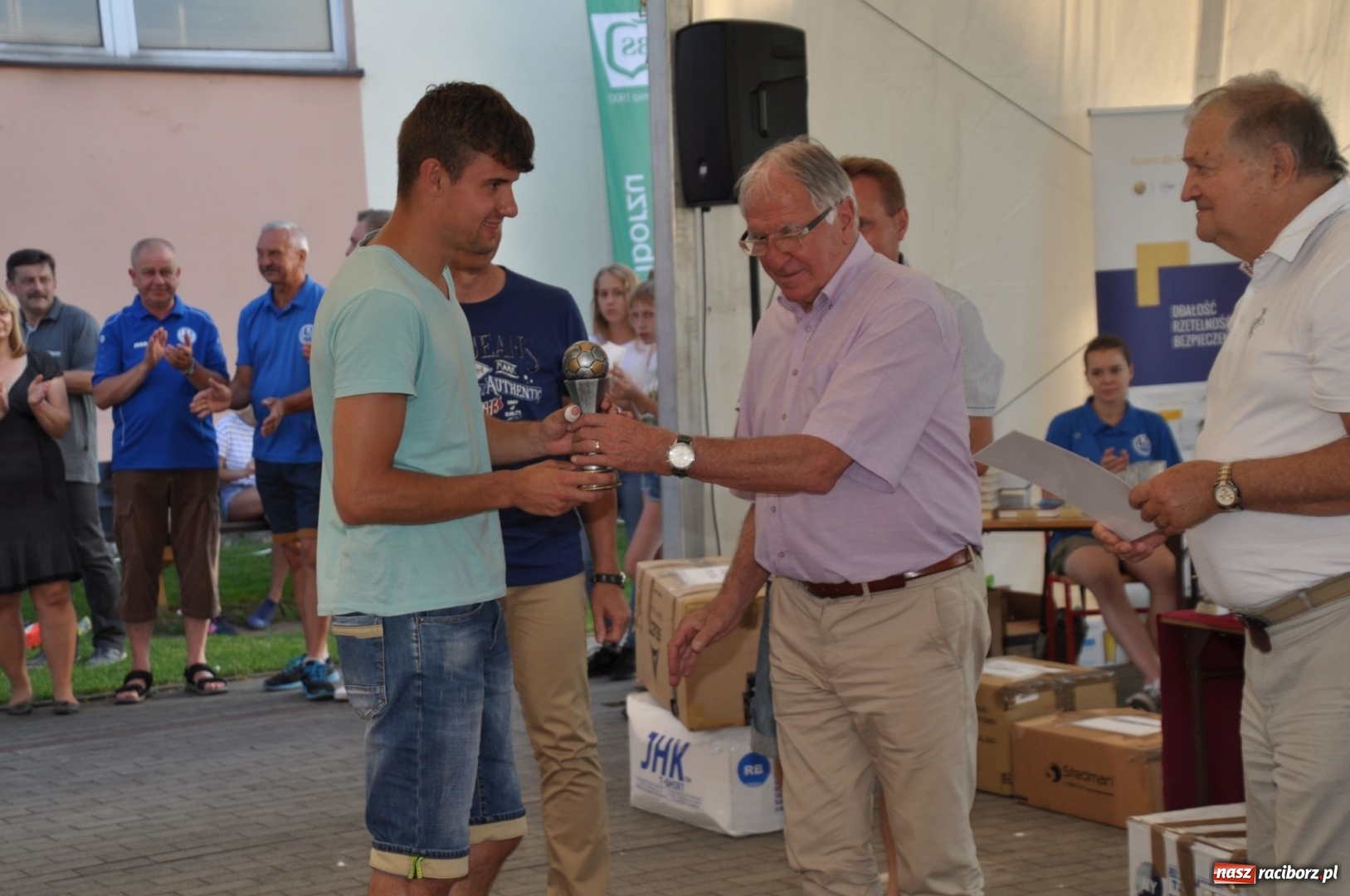Zdjęcie w galerii na portalu naszraciborz.pl: Turniej Piłki Nożnej o Puchar Prezydenta Miasta na 110 lat LKS 07 Markowice. Gośćmi Piechniczek i Kostka wiadomości z regionu