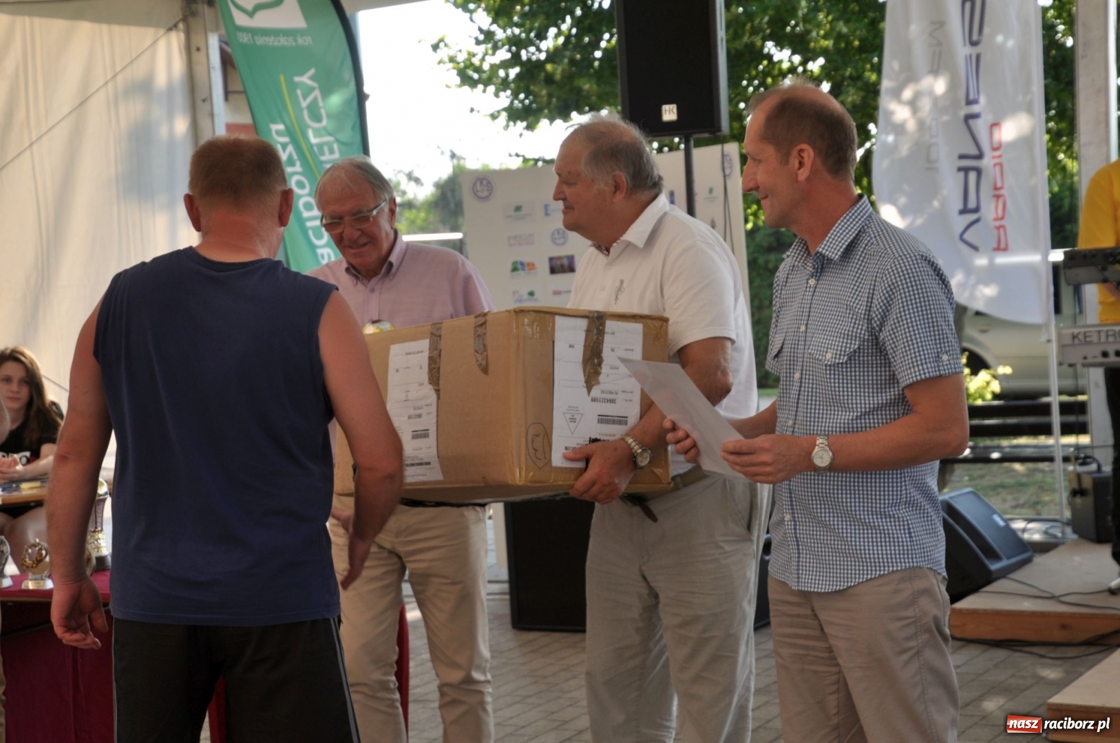 Zdjęcie w galerii na portalu naszraciborz.pl: Turniej Piłki Nożnej o Puchar Prezydenta Miasta na 110 lat LKS 07 Markowice. Gośćmi Piechniczek i Kostka wiadomości z regionu