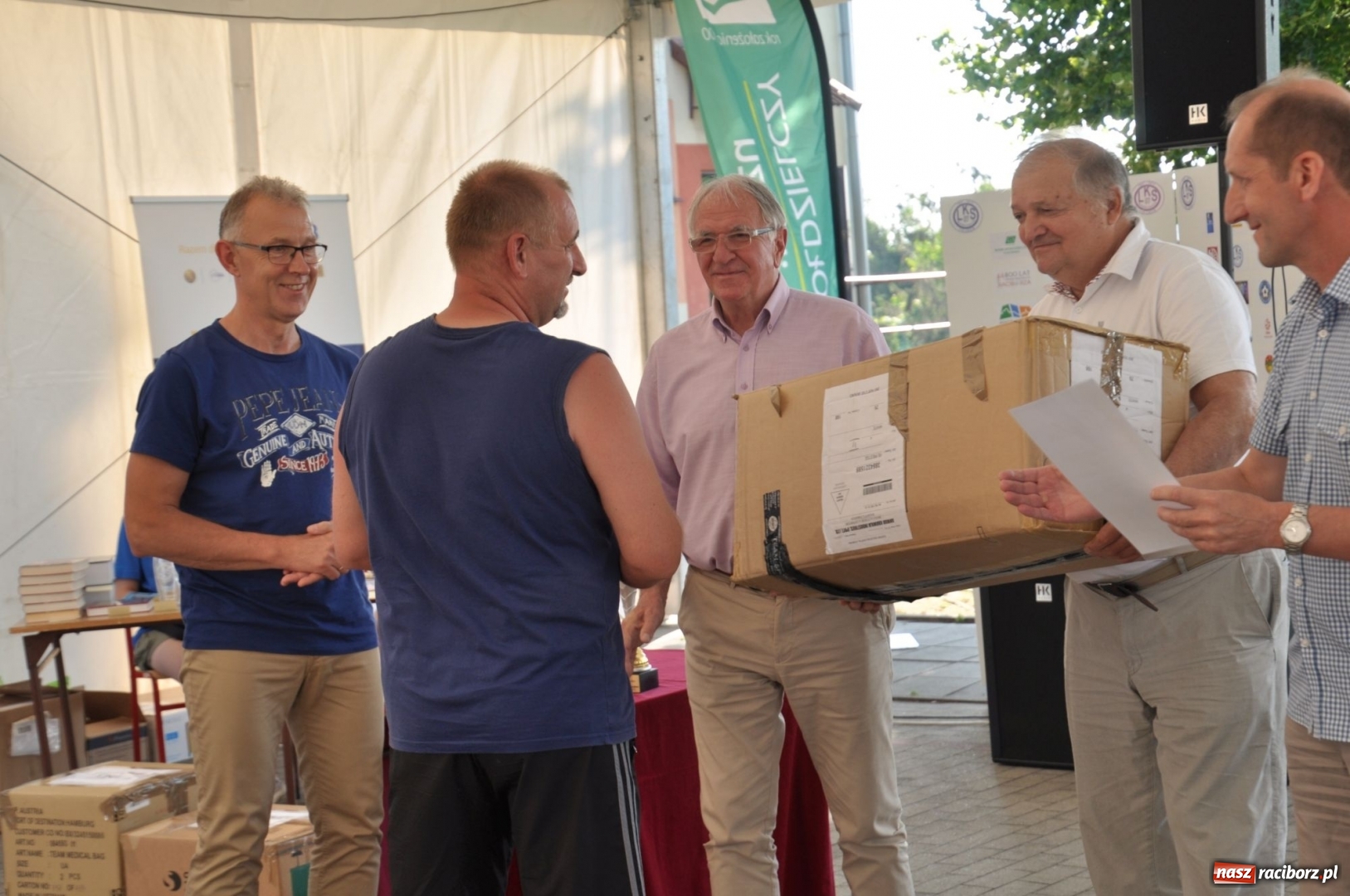 Zdjęcie w galerii na portalu naszraciborz.pl: Turniej Piłki Nożnej o Puchar Prezydenta Miasta na 110 lat LKS 07 Markowice. Gośćmi Piechniczek i Kostka wiadomości z regionu