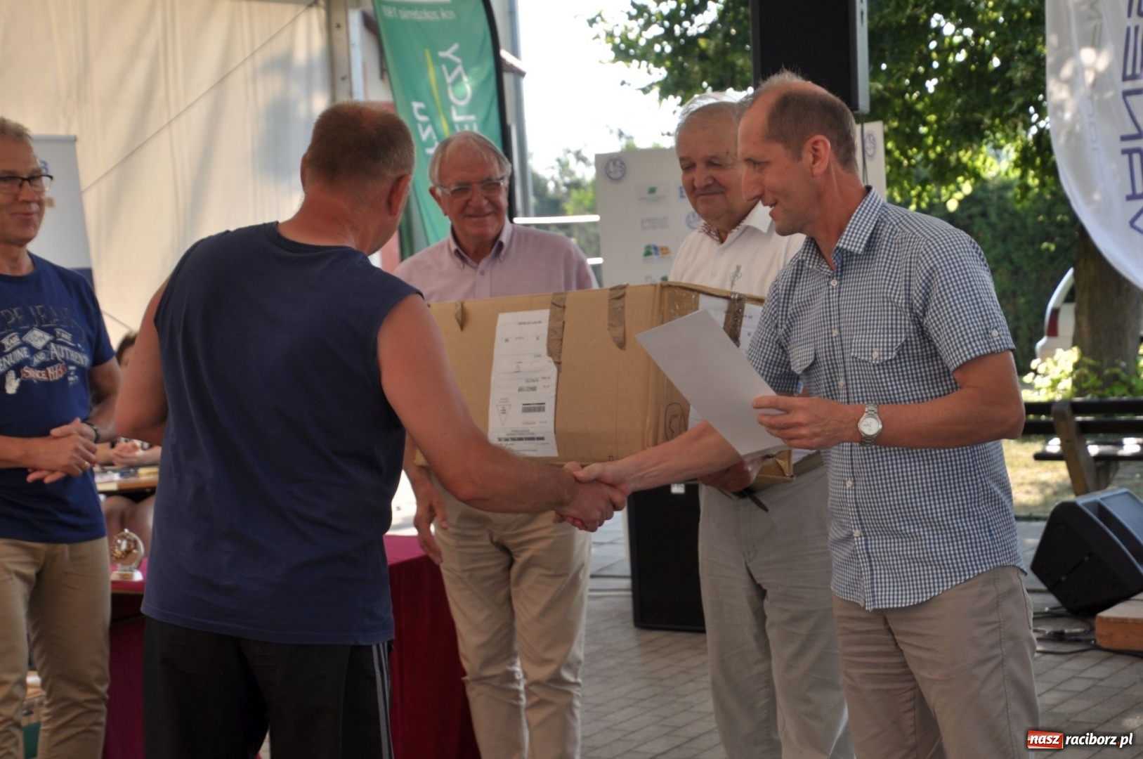 Zdjęcie w galerii na portalu naszraciborz.pl: Turniej Piłki Nożnej o Puchar Prezydenta Miasta na 110 lat LKS 07 Markowice. Gośćmi Piechniczek i Kostka wiadomości z regionu