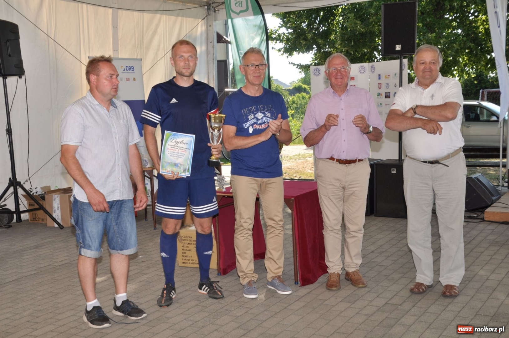 Zdjęcie w galerii na portalu naszraciborz.pl: Turniej Piłki Nożnej o Puchar Prezydenta Miasta na 110 lat LKS 07 Markowice. Gośćmi Piechniczek i Kostka wiadomości z regionu