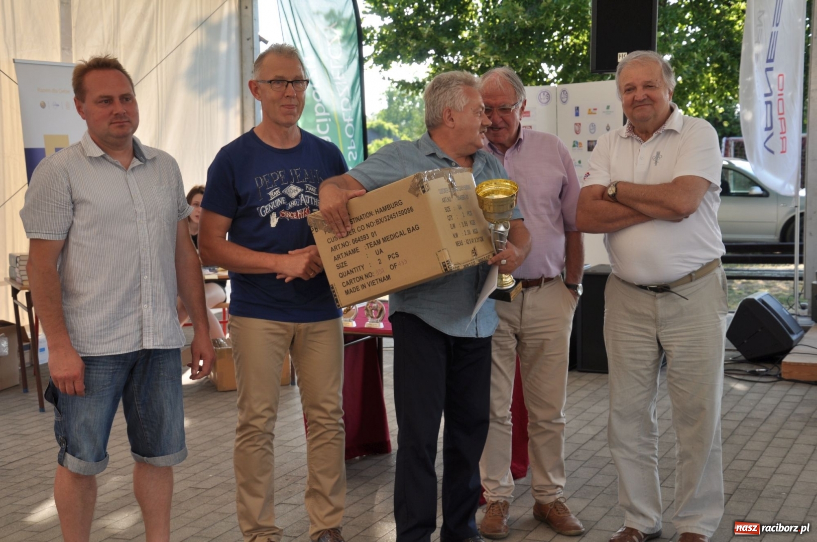 Zdjęcie w galerii na portalu naszraciborz.pl: Turniej Piłki Nożnej o Puchar Prezydenta Miasta na 110 lat LKS 07 Markowice. Gośćmi Piechniczek i Kostka wiadomości z regionu