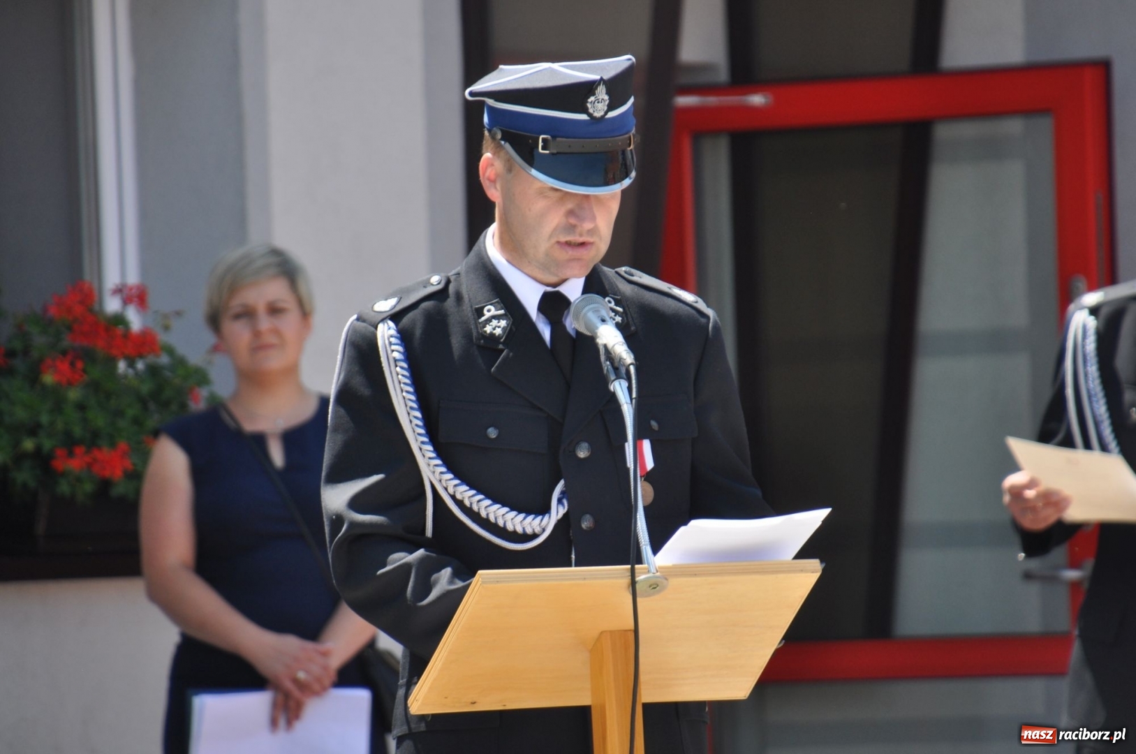 Zdjęcie w galerii na portalu naszraciborz.pl: Nowa remiza dla OSP Babice na 115. urodziny. Uroczyste poświęcenie budynków i pojazdów wiadomości z regionu