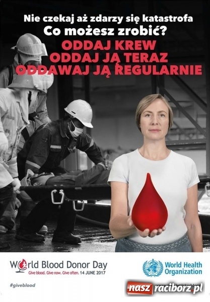 Zdjęcie w galerii na portalu naszraciborz.pl: W raciborskim RCKiK obchodzono Światowy Dzień Krwiodawcy  wiadomości z regionu