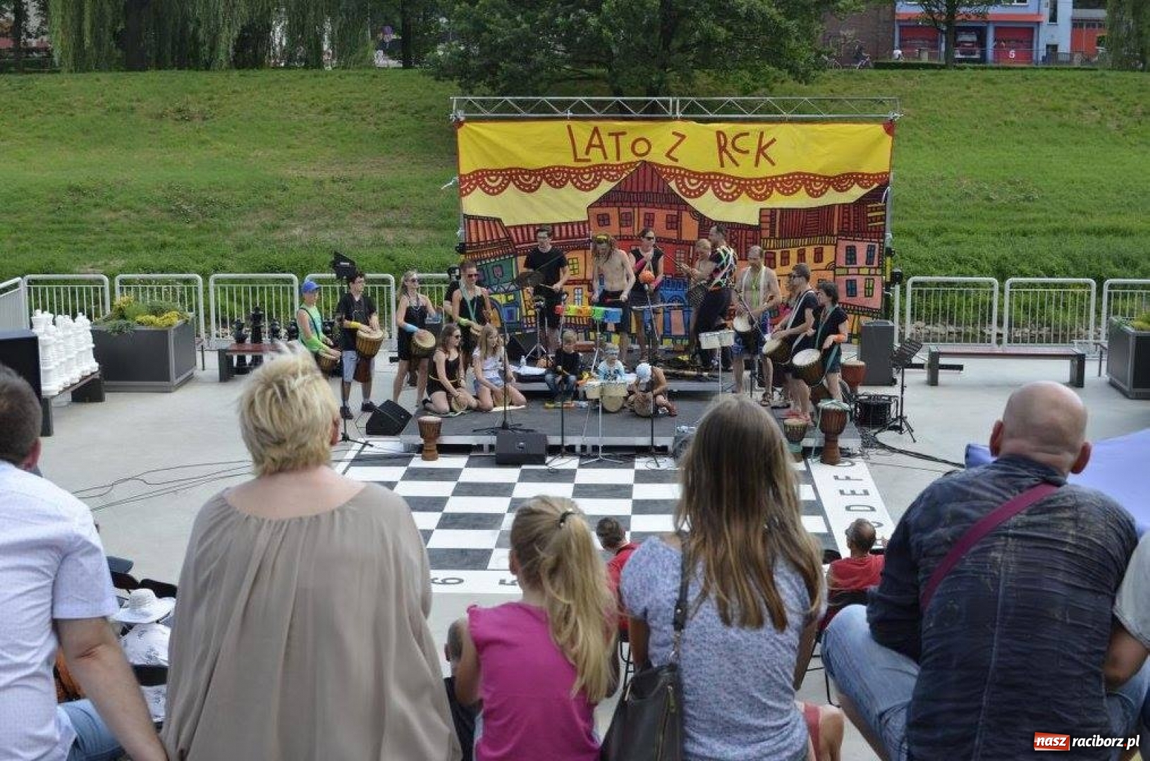 Zdjęcie w galerii na portalu naszraciborz.pl: Otwarcie plaży miejskiej raz jeszcze  wiadomości z regionu