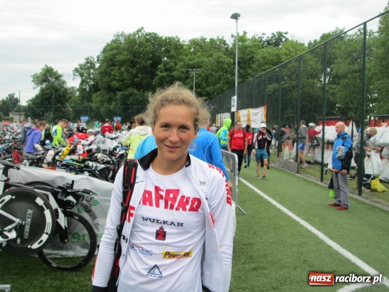 Zdjęcie w galerii na portalu naszraciborz.pl: Ewa Bugdoł triumfuje w stolicy polskiego triathlonu wiadomości z regionu