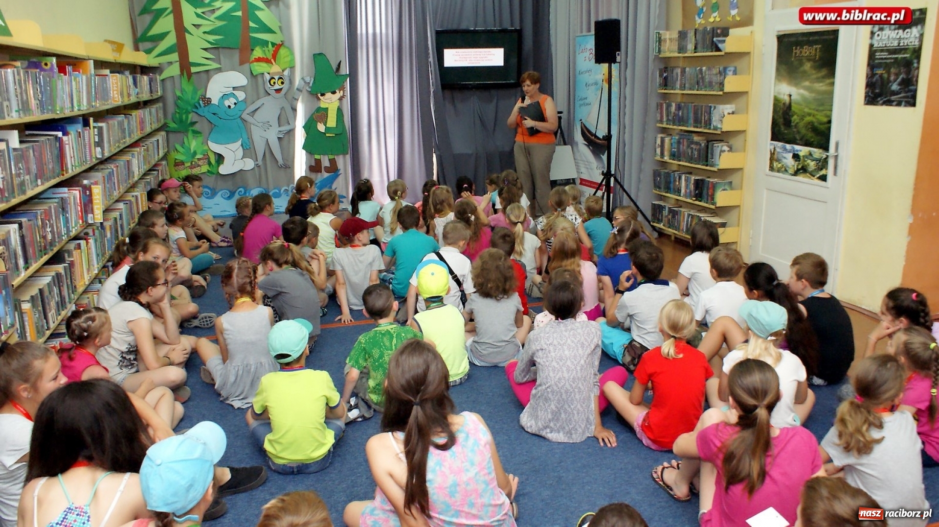 Zdjęcie w galerii na portalu naszraciborz.pl: Z raciborską biblioteką na co dzień i od święta wiadomości z regionu