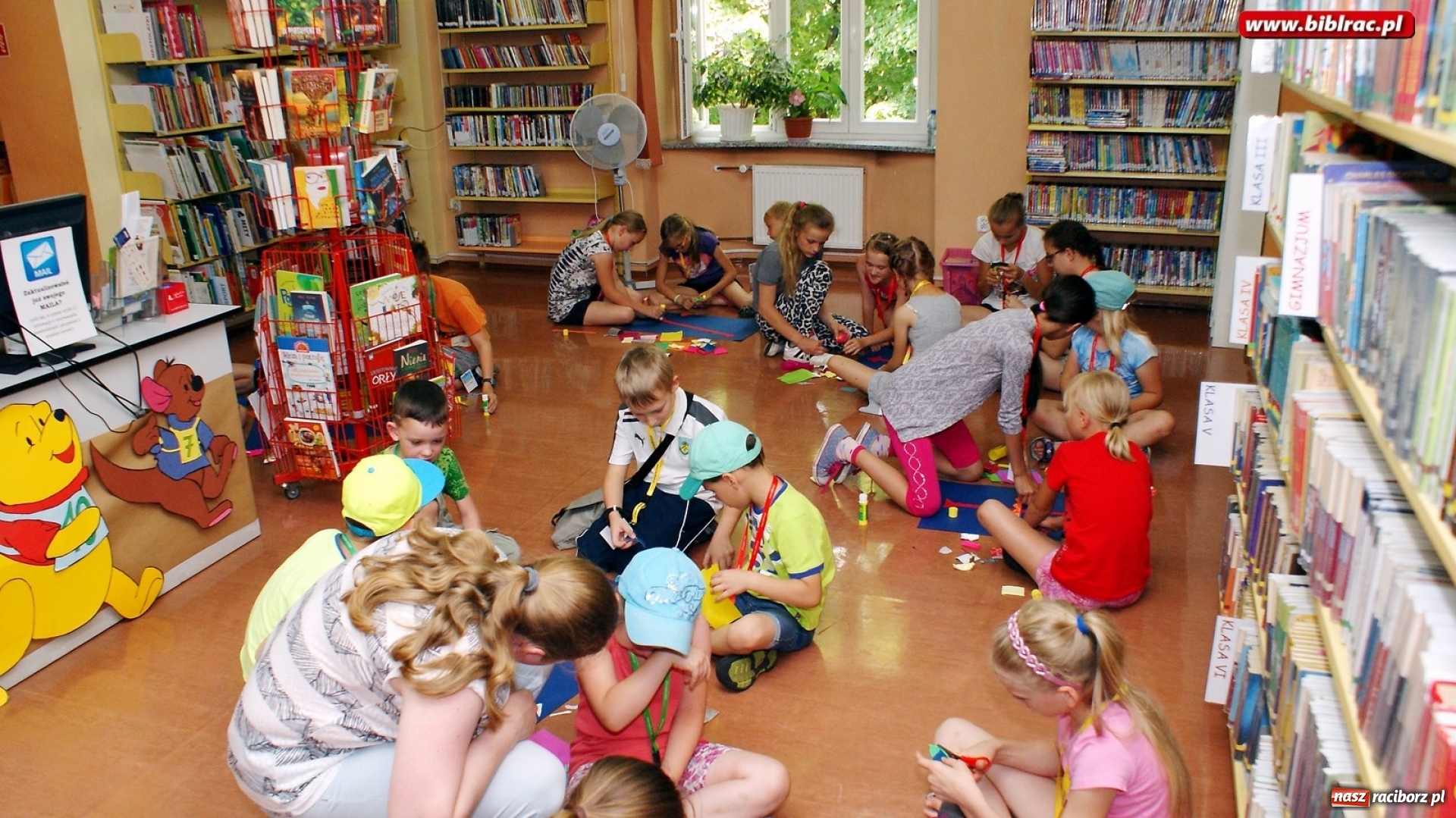 Zdjęcie w galerii na portalu naszraciborz.pl: Z raciborską biblioteką na co dzień i od święta wiadomości z regionu