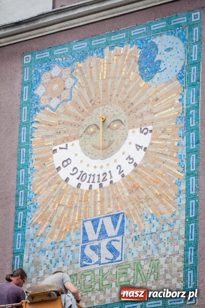 Zdjęcie w galerii na portalu naszraciborz.pl: Witromozaika przy ul. Długiej już po liftingu  wiadomości z regionu