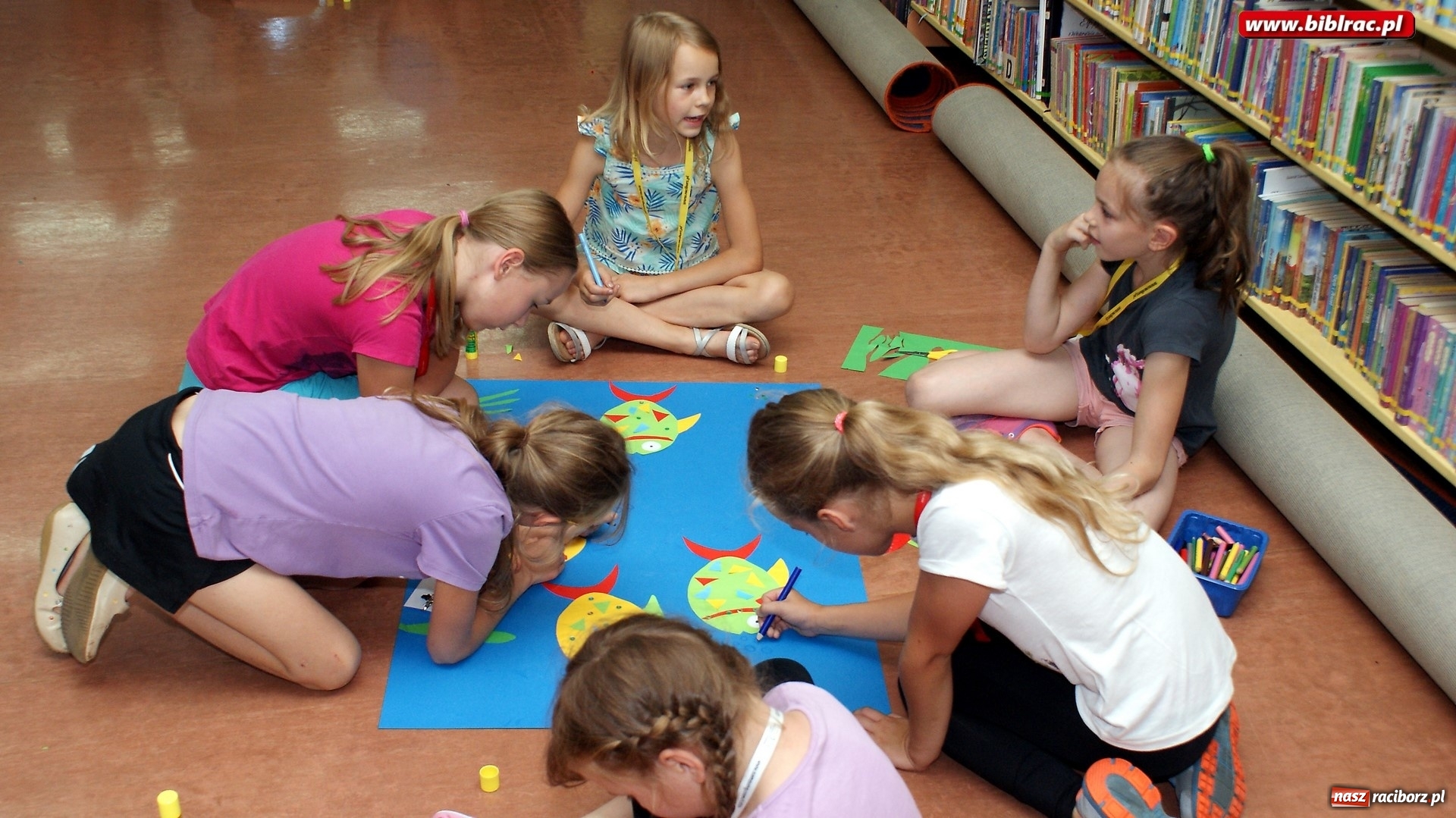 Zdjęcie w galerii na portalu naszraciborz.pl: Ahoj przygodo!, czyli Dzień Morza w bibliotece wiadomości z regionu