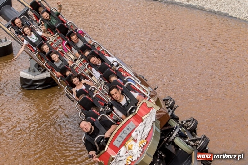 Zdjęcie w galerii na portalu naszraciborz.pl: 104 sekundy na adrenalinie. Dziś na Śląsku rusza największy rollercoaster w Polsce  wiadomości z regionu