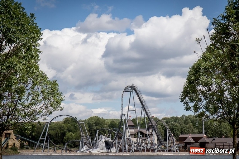 Zdjęcie w galerii na portalu naszraciborz.pl: 104 sekundy na adrenalinie. Dziś na Śląsku rusza największy rollercoaster w Polsce  wiadomości z regionu