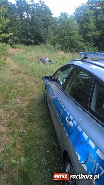 Zdjęcie w galerii na portalu naszraciborz.pl: Gnał na motorze i nie zatrzymał się do kontroli. Popełnił przestępstwo  wiadomości z regionu