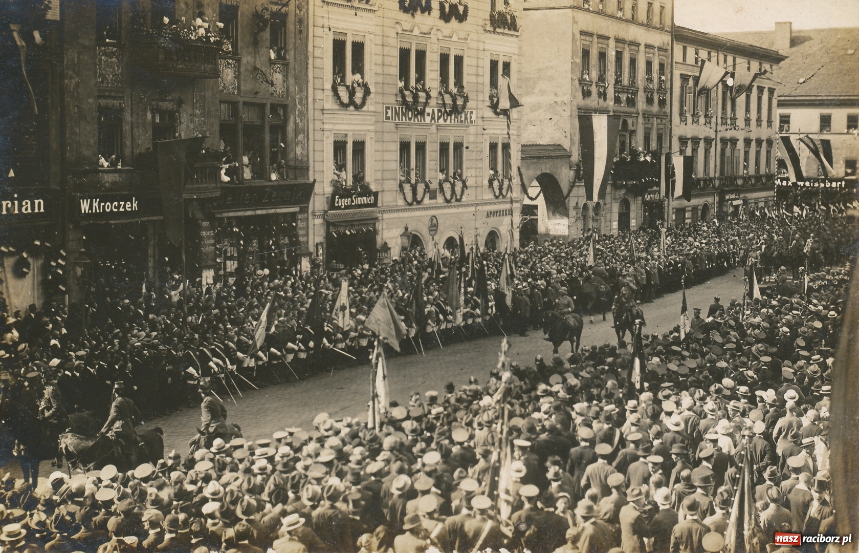 Zdjęcie w galerii na portalu naszraciborz.pl: 4 lipca 1922. Polacy zajmują Brzezie, Racibórz pozostaje w Niemczech wiadomości z regionu