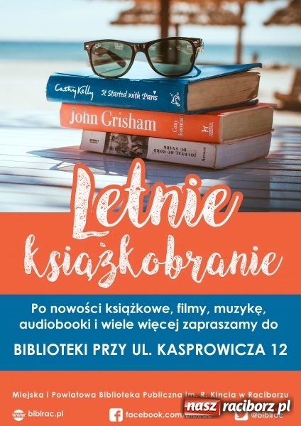 Zdjęcie w galerii na portalu naszraciborz.pl: Letnie książkobranie na basenie w Oborze  wiadomości z regionu