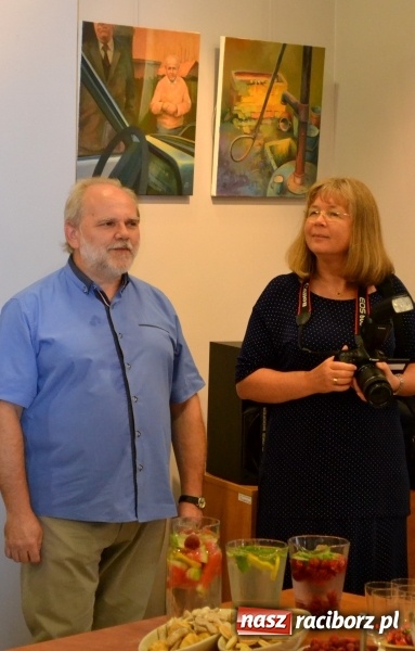 Zdjęcie w galerii na portalu naszraciborz.pl: Intymny świat wspomnień - wystawa malarstwa Marka Furmanowicza  wiadomości z regionu