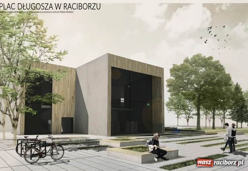 Zdjęcie w galerii na portalu naszraciborz.pl: Miasto ogłosiło przetarg na wykonanie dokumentacji potrzebnej do przebudowy placu Długosza. Konserwator zabytków zalecił likwidację parkingów wiadomości z regionu