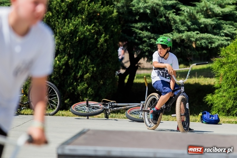 Zdjęcie w galerii na portalu naszraciborz.pl: Extreme City - warsztaty na skateparku wiadomości z regionu