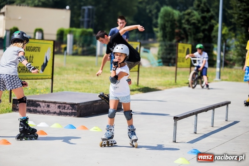 Zdjęcie w galerii na portalu naszraciborz.pl: Extreme City - warsztaty na skateparku wiadomości z regionu