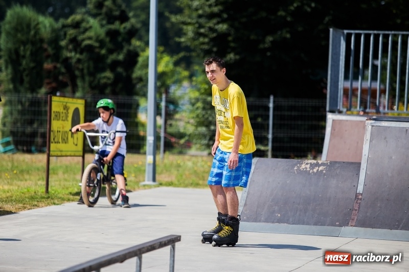 Zdjęcie w galerii na portalu naszraciborz.pl: Extreme City - warsztaty na skateparku wiadomości z regionu