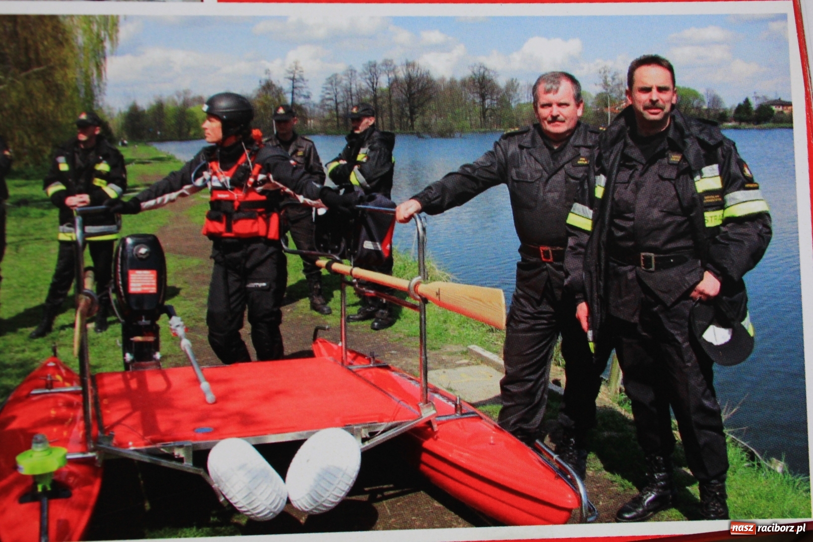 Zdjęcie w galerii na portalu naszraciborz.pl: 20 lat po powodzi. Wywiad z Janem Krolikiem, ówczesnym dowódcą JRG w Rydułtowach wiadomości z regionu