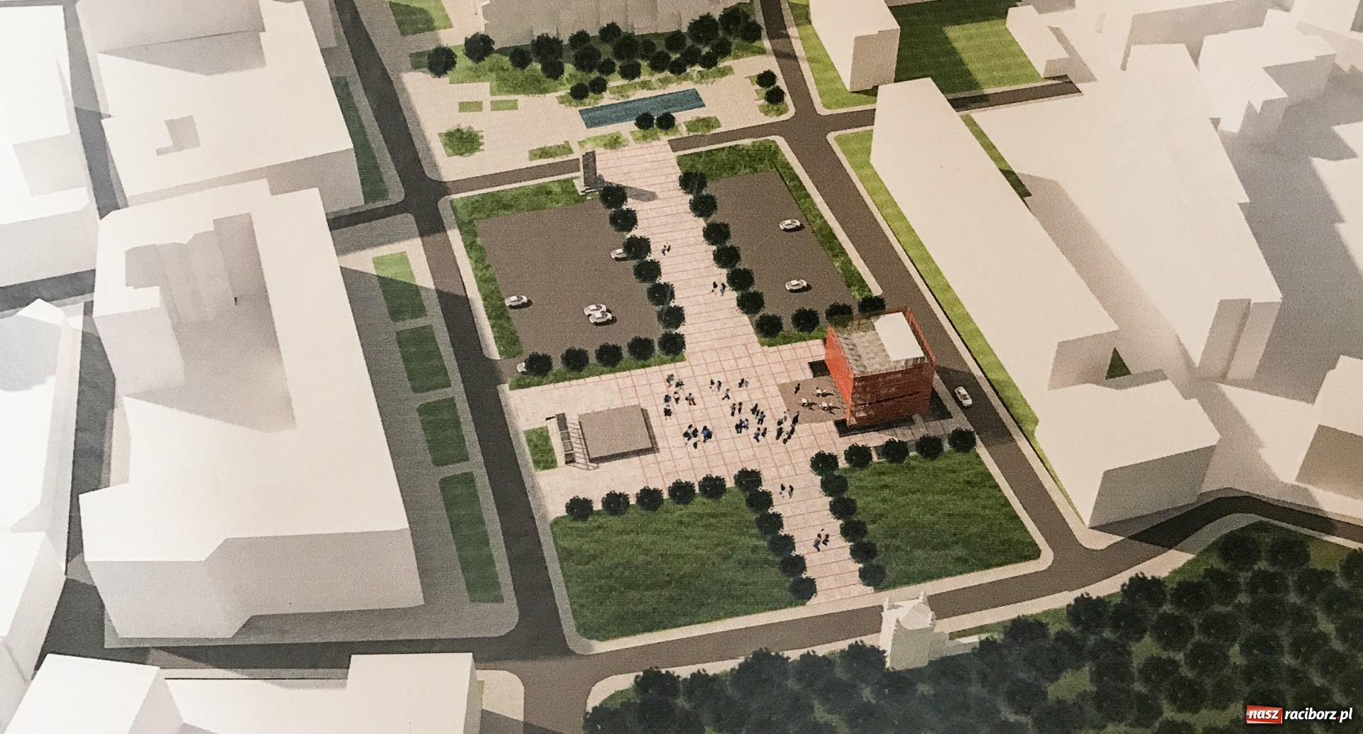 Zdjęcie w galerii na portalu naszraciborz.pl: Jak wam się podoba ten obiekt? Prezydent chciałby go zbudować na placu Długosza  wiadomości z regionu