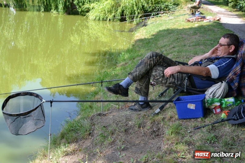 Zdjęcie w galerii na portalu naszraciborz.pl: Zawody wędkarskie na Trzecioku o Puchar Wójta Krzyżanowic  wiadomości z regionu