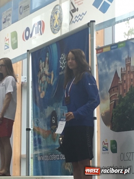 Zdjęcie w galerii na portalu naszraciborz.pl: Pływanie. Paulina Wojtaszewska ze złotem, srebrem i brązem  wiadomości z regionu
