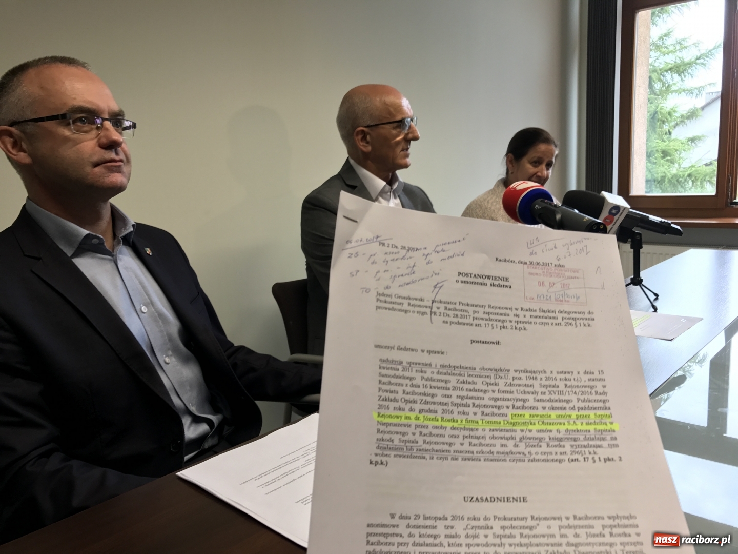 Zdjęcie w galerii na portalu naszraciborz.pl: Prokuratura umorzyła śledztwo w sprawie prywatyzacji raciborskiej diagnostyki  wiadomości z regionu