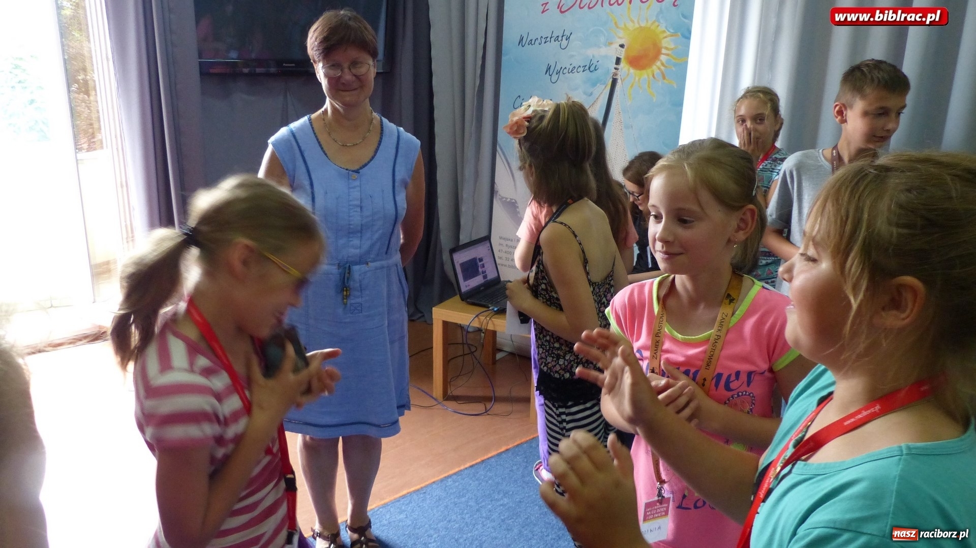 Zdjęcie w galerii na portalu naszraciborz.pl: Lato z biblioteką - w książnicy obchodzono Dzień Przyjaciela wiadomości z regionu