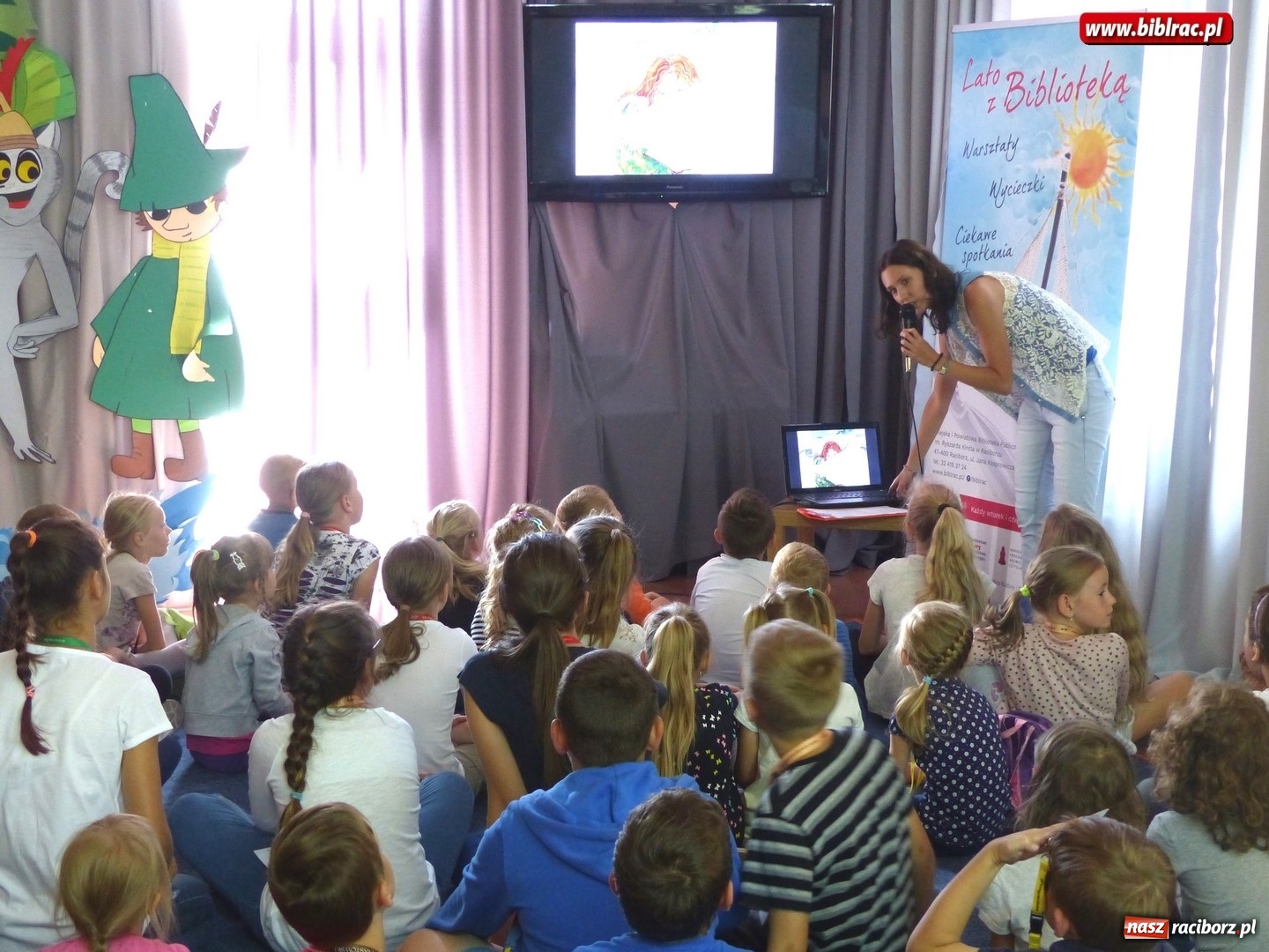 Zdjęcie w galerii na portalu naszraciborz.pl: Dzień Piegów, czyli kolejne nietypowe święto Lata z biblioteką wiadomości z regionu
