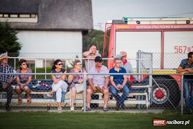 Zdjęcie w galerii na portalu naszraciborz.pl: Samborowice i Rudyszwałd z pucharem 110-lecia OSP Borucin wiadomości z regionu