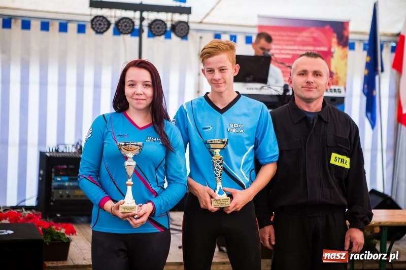 Zdjęcie w galerii na portalu naszraciborz.pl: Samborowice i Rudyszwałd z pucharem 110-lecia OSP Borucin wiadomości z regionu