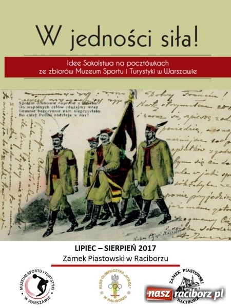 Zdjęcie w galerii na portalu naszraciborz.pl: W jedności siła! - Idee Sokolstwa na pocztówkach ze zbiorów MSiT - nowa wystawa już na Zamku Piastowskim  wiadomości z regionu