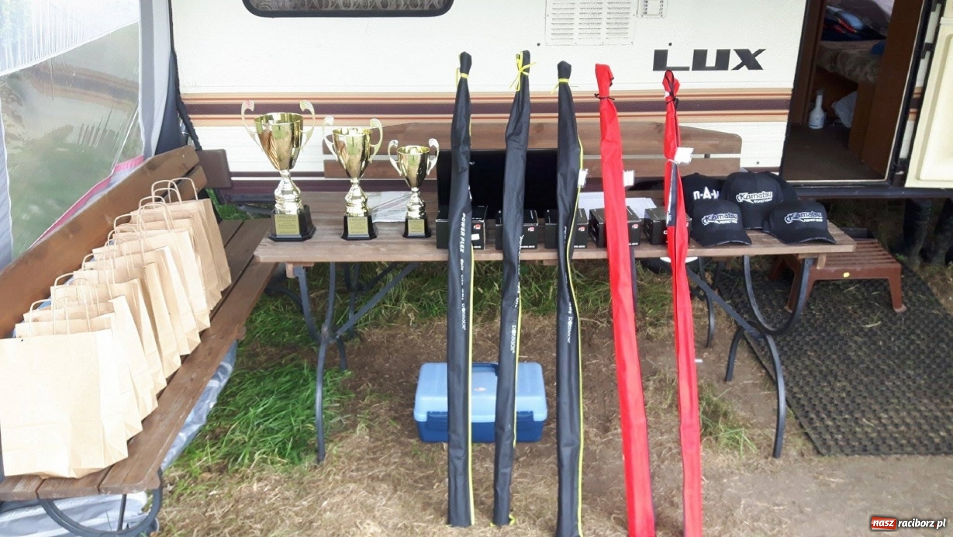 Zdjęcie w galerii na portalu naszraciborz.pl: W Kuźni Raciborskiej odbyły się zawody wędkarskie o puchar burmistrza miasta wiadomości z regionu