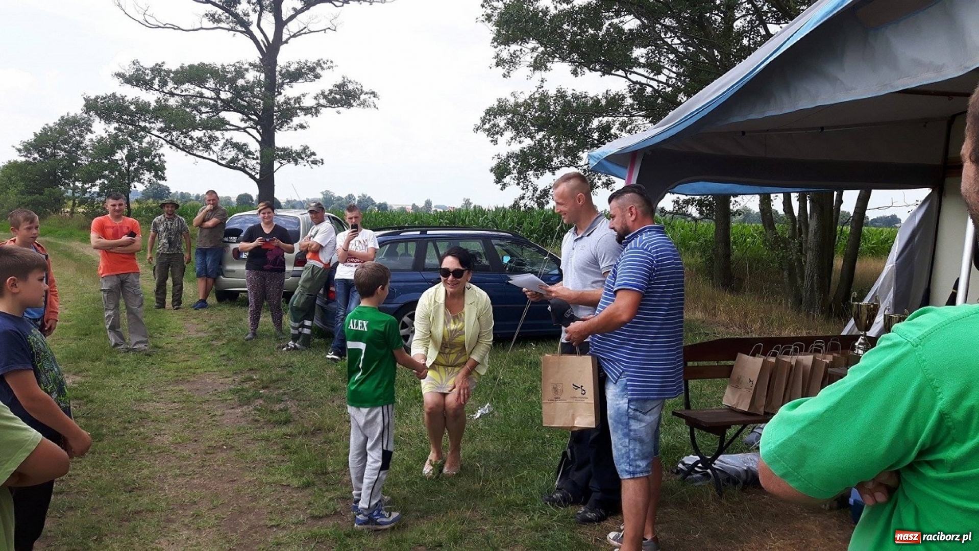 Zdjęcie w galerii na portalu naszraciborz.pl: W Kuźni Raciborskiej odbyły się zawody wędkarskie o puchar burmistrza miasta wiadomości z regionu