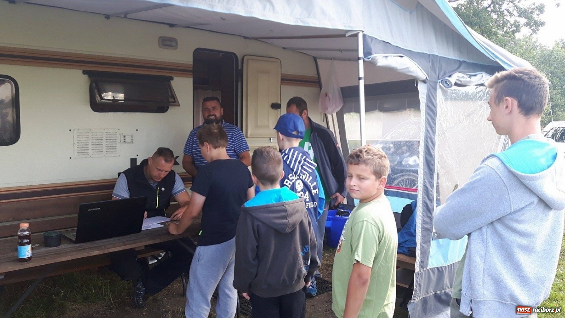 Zdjęcie w galerii na portalu naszraciborz.pl: W Kuźni Raciborskiej odbyły się zawody wędkarskie o puchar burmistrza miasta wiadomości z regionu