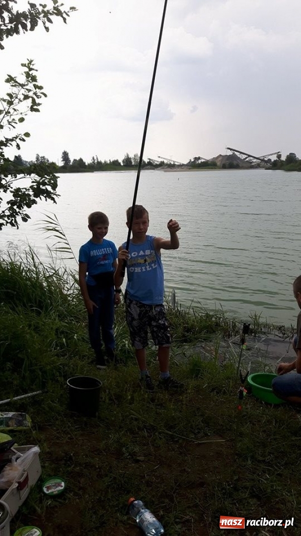 Zdjęcie w galerii na portalu naszraciborz.pl: W Kuźni Raciborskiej odbyły się zawody wędkarskie o puchar burmistrza miasta wiadomości z regionu