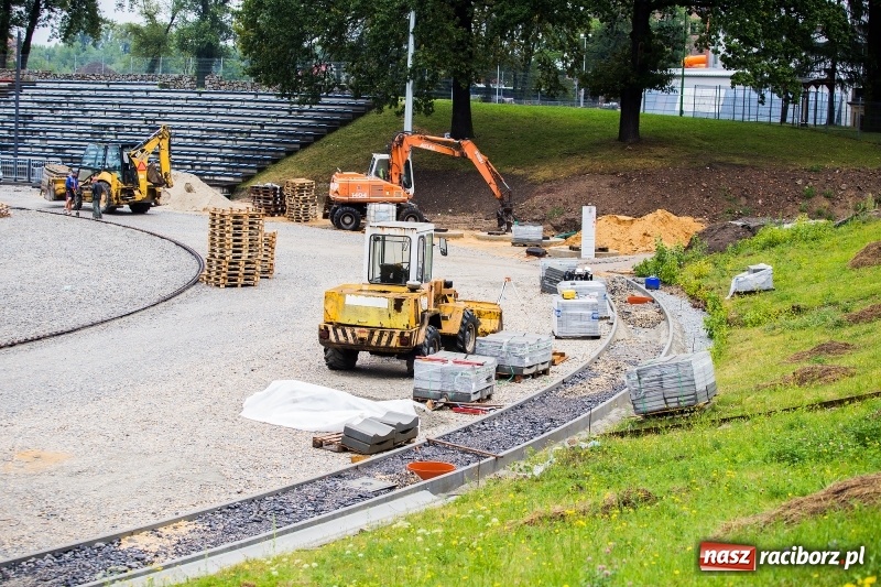 Zdjęcie w galerii na portalu naszraciborz.pl: Murawa raciborskiego stadionu już się zieleni  wiadomości z regionu