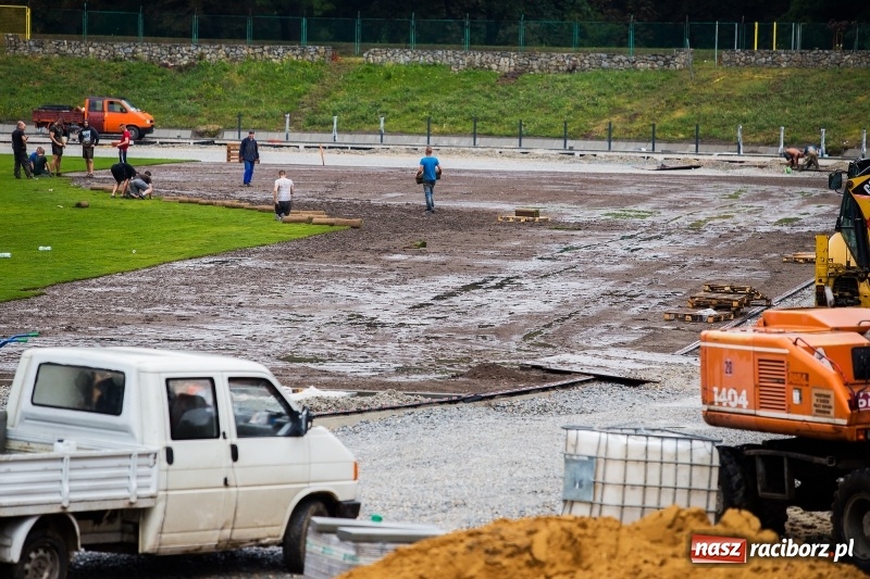 Zdjęcie w galerii na portalu naszraciborz.pl: Murawa raciborskiego stadionu już się zieleni  wiadomości z regionu