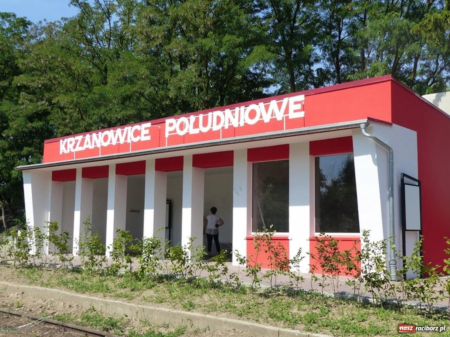 Zdjęcie w galerii na portalu naszraciborz.pl: Krzanowicki mały Bahnhof po modernizacji  wiadomości z regionu