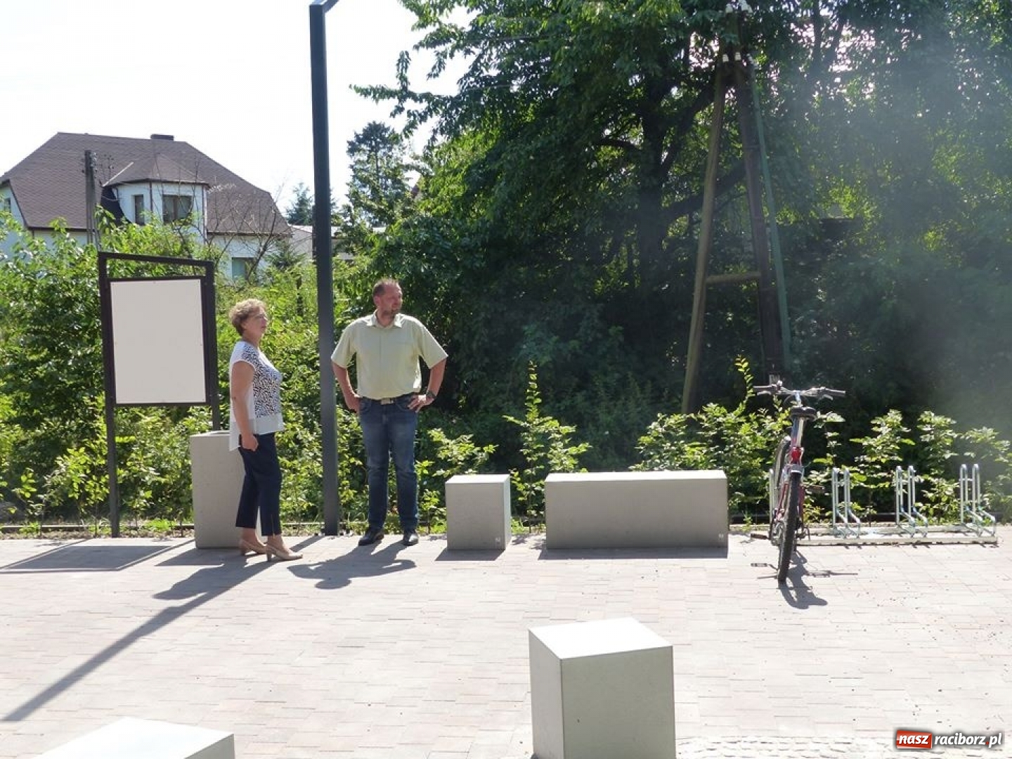 Zdjęcie w galerii na portalu naszraciborz.pl: Krzanowicki mały Bahnhof po modernizacji  wiadomości z regionu