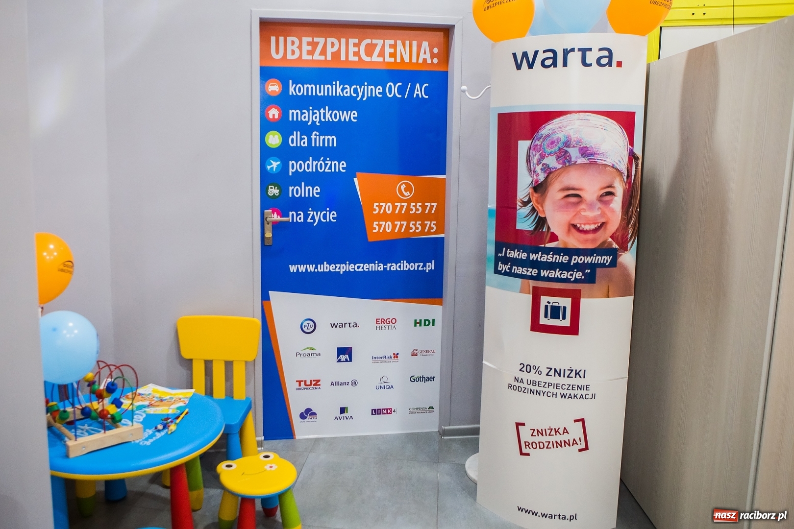 Zdjęcie w galerii na portalu naszraciborz.pl: Dobrze ubezpieczamy, dlatego dwa nowe biura otwieramy! wiadomości z regionu