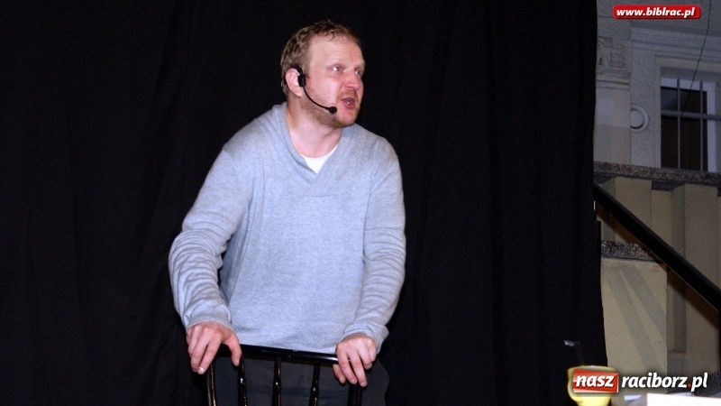 Zdjęcie w galerii na portalu naszraciborz.pl: Letni Teatr na Schodach: taksiarz i śmierć wiadomości z regionu